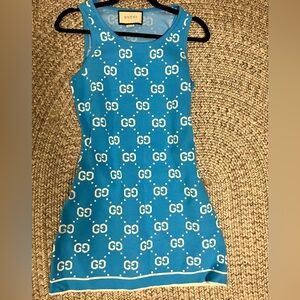 Gucci Blue & White mini dress